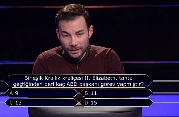 Birleşik Krallık kraliçesi 2. Elizabeth tahta geçtiğinden beri kaç ABD başkanı görev yapmıştır? - 1