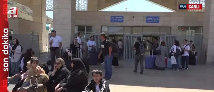 A Haber Türkiye’nin İran’a açılan sınır kapısında! Türkiye-İran sınırında yoğunluk var mı?
