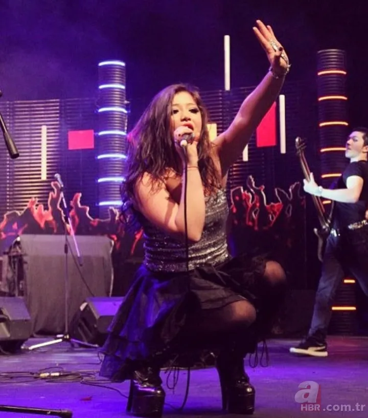 'Bir Şarkısın Sen'in minik Şebnem'i son haliyle şaşırttı! 27 yaşındaki Şebnem Keskin artık sahnelerden inmiyor! "Bu nasıl güzellik" 25