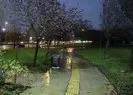 CHP yağmurda çim suladı