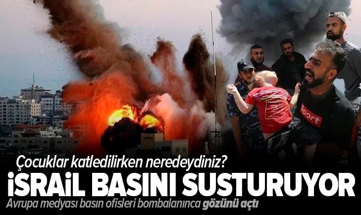 Avrupa medyası basın ofisleri bombalanınca gözünü açtı! İspanyol El Pais gazetesi: İsrail basını susturmaya çalışıyor
