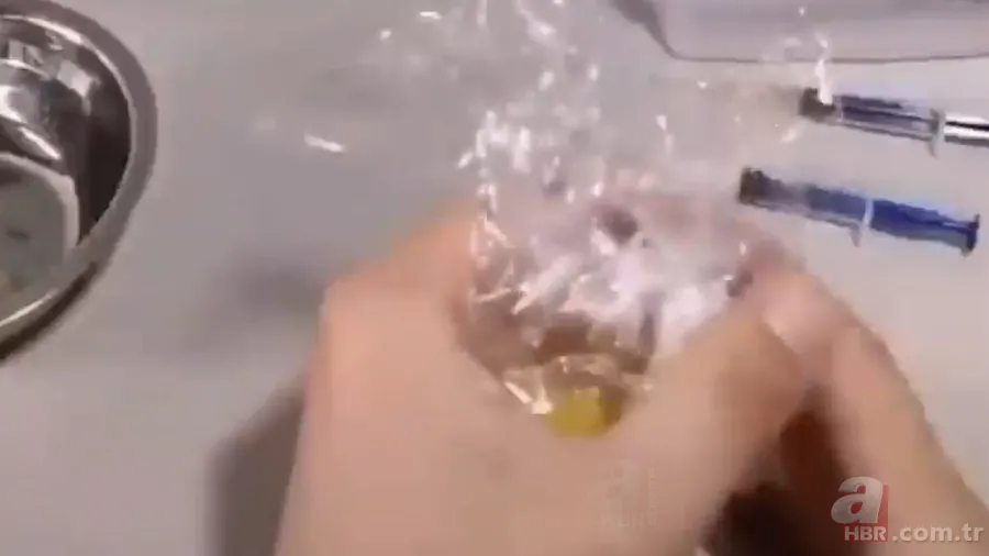 İşte civcivin yumurta içindeki gelişimi 🐣 İğne ile enjekte etti gün gün görüntüledi 🥚 23