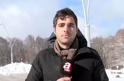 Uludağ’da kar aralıklarla etkili