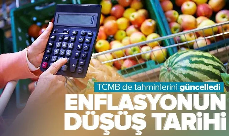 Enflasyonun zirveden iniş tarihi! Merkez Bankası tahminlerini güncelledi