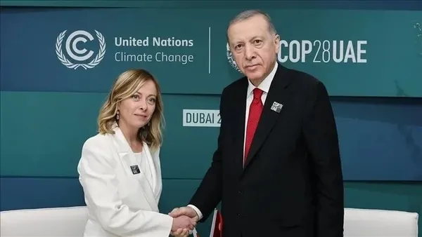 İtalya Başbakanı Giorgia Meloni Türkiye’de! Başkan Erdoğan Vahdettin Köşkü’nde kabul etti