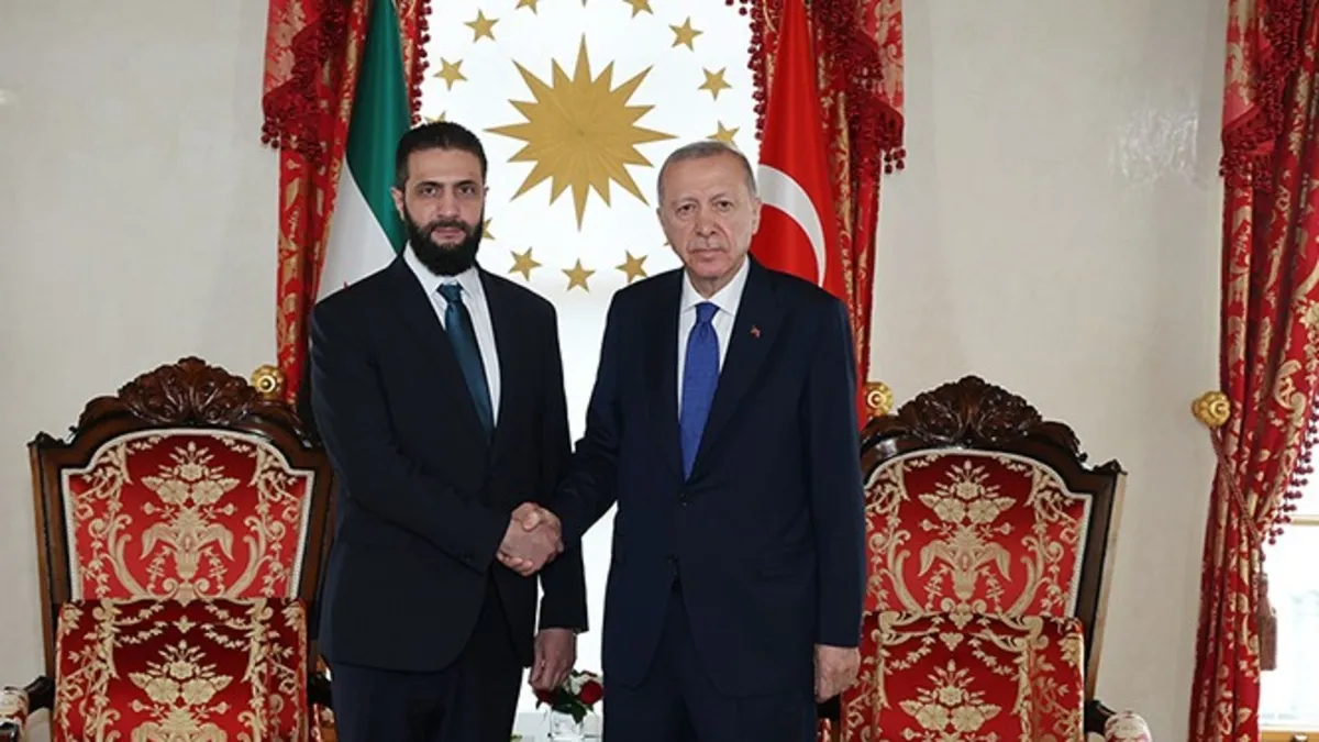 Başkan Erdoğan'dan Ahmed Şara ile görüşme! Gündem Suriye'nin istikrarı ve güvenliği