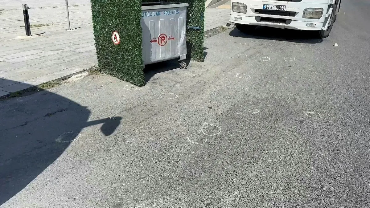 İstanbul Bağcılar'da silahlı saldırı! 1 ölü, 1 ağır yaralı