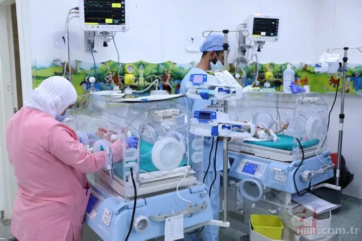 Şifa Hastanesi’nden çıkarılan 28 prematüre bebek Mısır’da! Artık birer kuvözleri var
