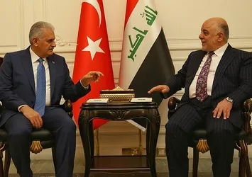 Başbakan Yıldırım, Haydar el-İbadi ile görüştü