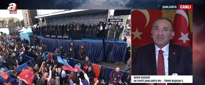 AK Parti Şanlıurfa Milletvekili Bekir Bozdağ DEM’in Yeniden Refah Partisi üzerindeki kirli hesabını A Haber’de anlattı: Bu hesap tutmayacak