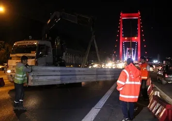 FSM Köprüsü'nde çalışmalar başladı