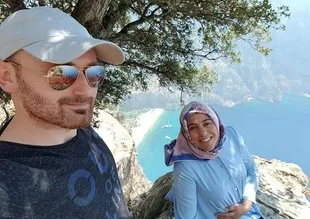 Hamile eşini 300 metreden uçuruma attı!