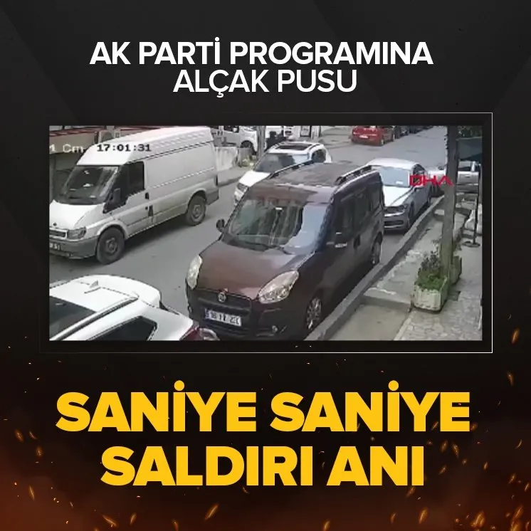Küçükçekmece AK Parti programına silahlı saldırı!