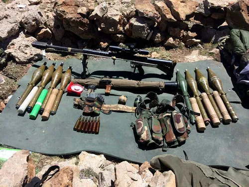 Yazlıca Herekol Dağı'nda PKK'nın "cephaneliği" bulundu - 3