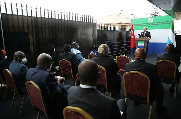 Sierra Leone Cumhuriyeti'nin Ankara Büyükelçiliği törenle açıldı - 4
