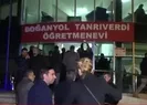 Canlı yayında deprem anı!