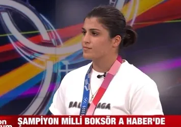 Olimpiyat Şampiyonu Busenaz Sürmeneli A Haber'de!