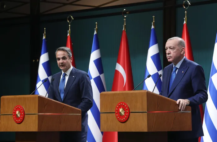 Son dakika | Başkan Erdoğan ve Miçotakis görüşmesi dünya medyasında