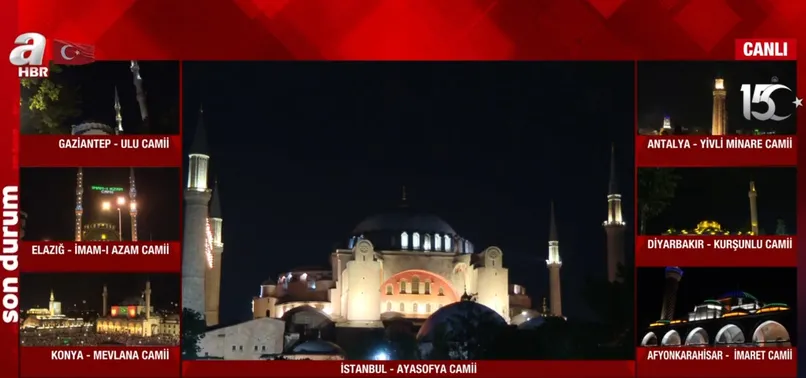 15 Temmuz'un 5. yılında yurdun dört bir yanında selalar yükseldi