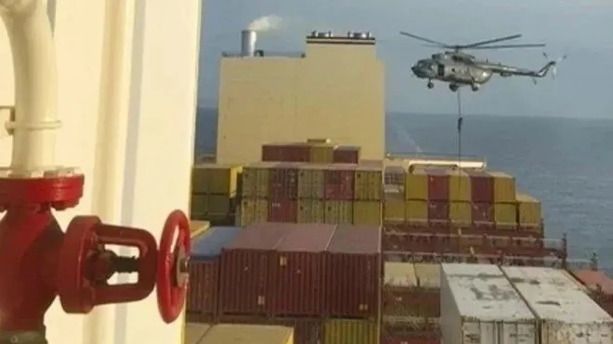 İran-İsrail hattında sinirler geriliyor! Gemiye el konuldu! Peş peşe flaş açıklamalar