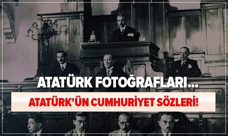 ataturk un cumhuriyet ile ilgili