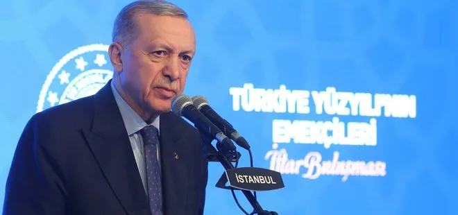 Başkan Erdoğan’dan Türkiye Yüzyılı’nın Emekçileri İftar Programı’nda önemli açıklamalar