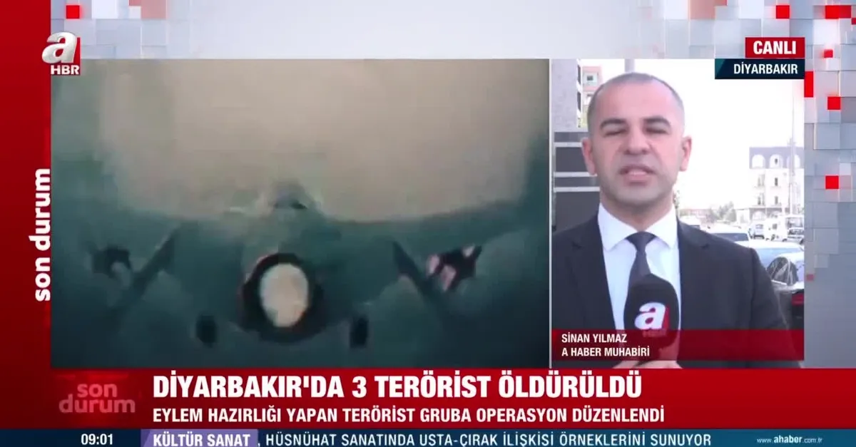 Diyarbakır'da 3 terörist öldürüldü