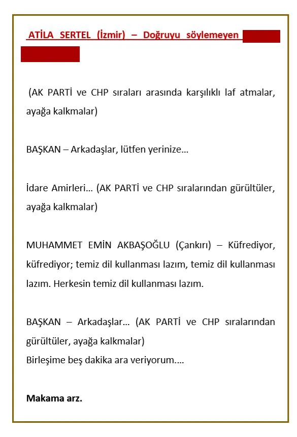 TBMM'den AK Partili vekil Çağatay Kılıç’a küfreden CHP'li vekil Atilla Sertel’e ‘kınama’ cezası - 12