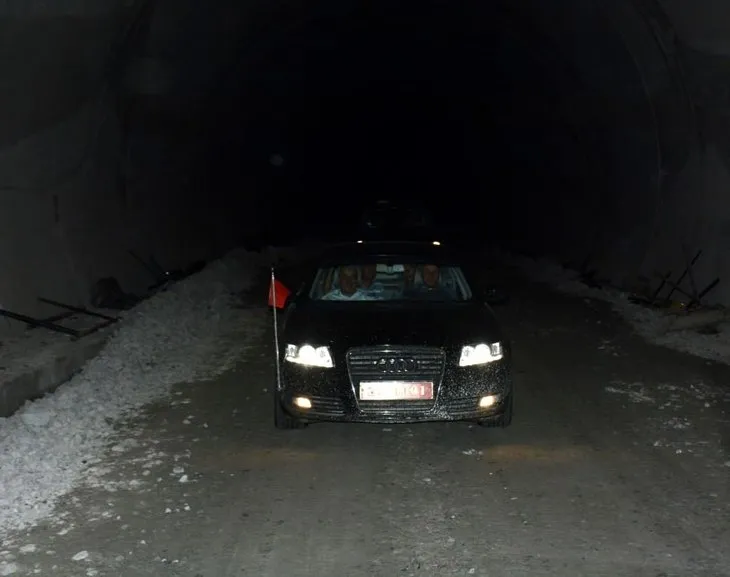 Dünyanın en uzun ikinci tüneli Ovit’te sona yaklaşıldı