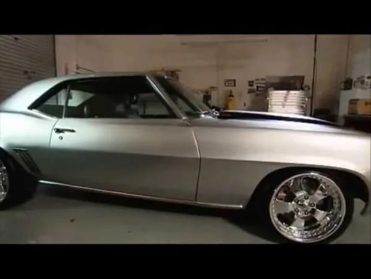 1969 model Camaro aracın son hali hayran bıraktı! Hurdalıktan satın almıştı