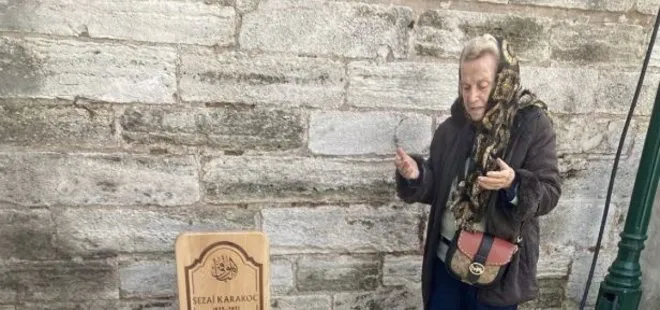 Monna Rosa şiirinin yazıldığı Muazzez Akkaya Sezai Karakoç’un mezarını ziyaret etti