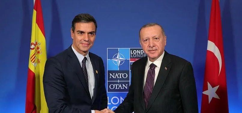 Başkan Erdoğan İspanya Başbakanı Sanchez ile görüştü