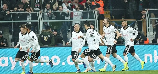 Beşiktaş, Galatasaray’ı tek golle devirdi