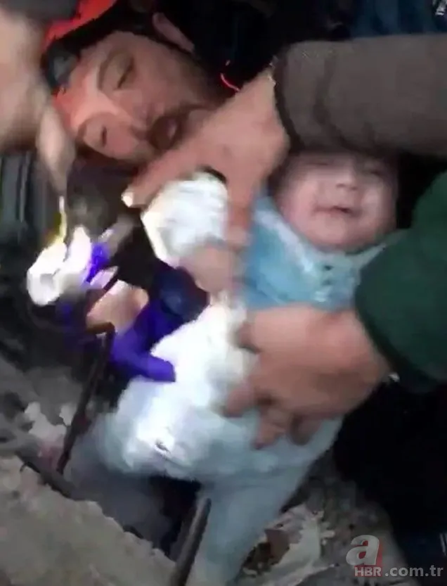 Kahramanmaraş depremin mucize bebekleri! Yeniden doğdular 14
