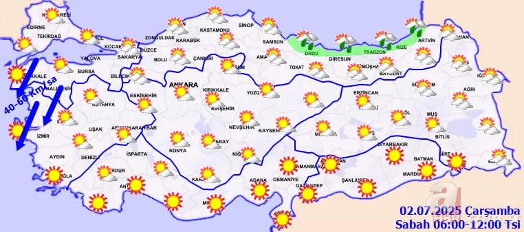 Meteoroloji uyardı: 5 Temmuz’da yeni dalga geliyor! Libya üzerinden Türkiye’yi etkisi altına alacak 8