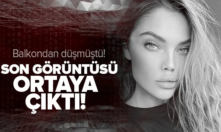 Ukraynalı model balkondan düşmüştü! Anzelika’nın son anları kamerada