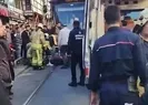 Feci kaza! Tramvay yayaya çarptı