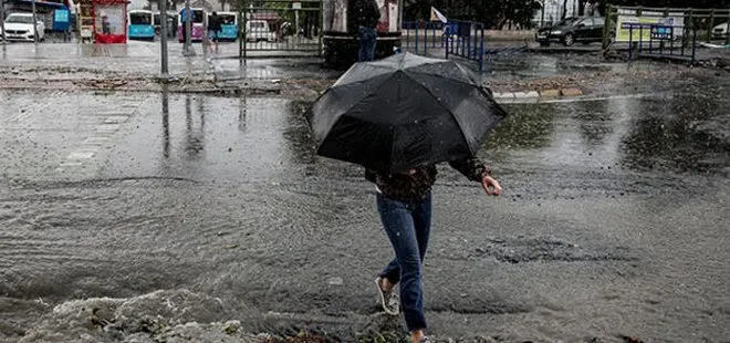 Sağanak yağış günlerce sürecek! Meteoroloji çok sayıda ili gün vererek uyardı! İstanbul Ankara İzmir hava durumu...