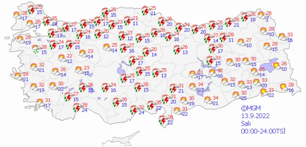 1662736836486.png Güneş yerini sağanak yağışa bırakıyor! Meteoroloji'den son dakika uyarısı! Okulların açıldığı güne dikkat! İstanbul Ankara İzmir hava durumu... - 6