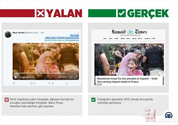 Terör sevicilerin son yalanı!