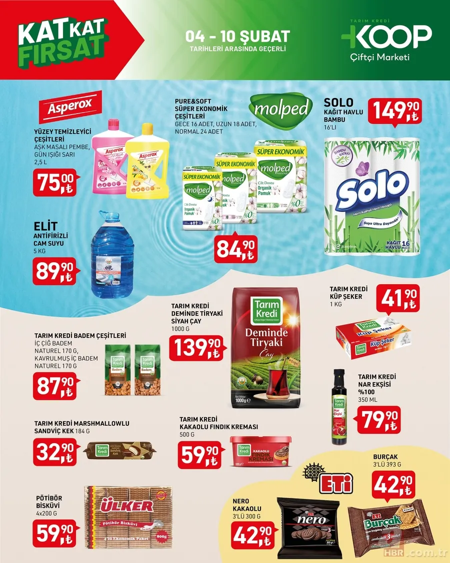 Tarım Kredi’de mutfağınızı dolduracak indirim! Taze baget 94.90, 5 kg Osmancık Pirinç 299,90 TL… 11