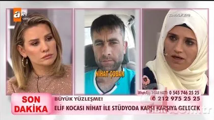 Esra Erol canlı yayınına damga vuran fotoğraflar! Nihat Bey’den Elif Hanım hakkında şok iddia