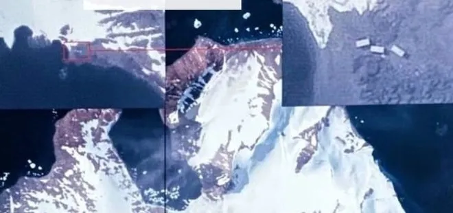 Uzaydan çekildi! Antarktika’daki Türk Bilim Üssü uzaydan çekildi ve fotoğrafı paylaşıldı