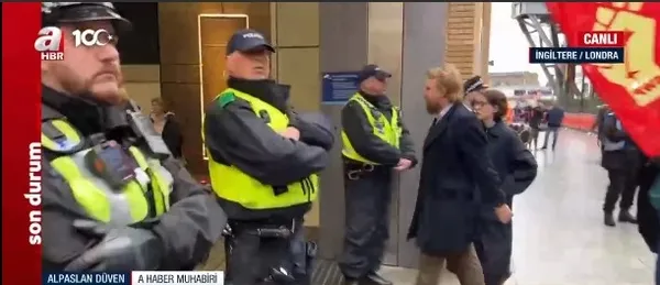 Dünya Gazze için ayakta! A Haber Filistin’e destek gösterilerini İngiltere, Fransa ve Almanya’dan aktardı