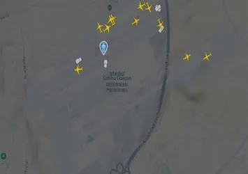 Yolcu uçağını lazer ışıkla taciz ettiler