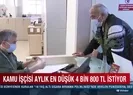 Kamu işçisi için istenen brüt ücret belli oldu