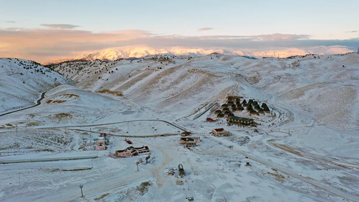 Kahramanmaraş'ın yüksek kesimlerinde kar etkili oldu