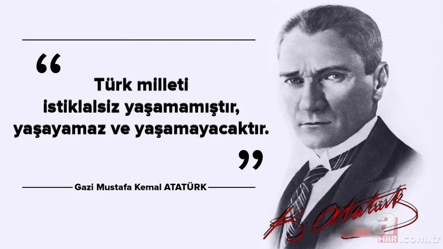 29 Ekim en güzel Atatürk fotoğrafları! 29 Ekim Cumhuriyet Bayramı en yeni yazılı Atatürk resimleri! 2