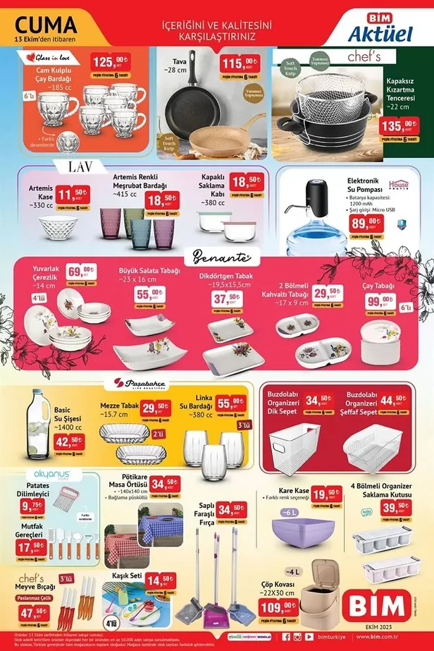 14 Ekim BİM aktüel ürünler kataloğu yayınlandı! BİM’e Multi Stepper, Masaj Aleti, Boks Torbası, Pilates Bandı 3’lü, eşofman takımı geliyor