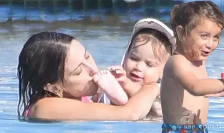 Hazal Kaya ile Ali Atay'ın çocuklarına bakın! İki kardeş birbirinin kopyası! Gören 'Maşallah' diyor... 8